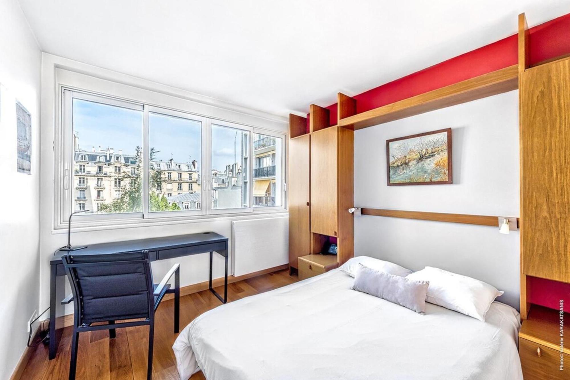 Ferienwohnung Maillot Ternes - Saint Ferdinand 3Bdr Paris Exterior foto